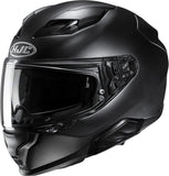 Casque Intégral Pour Moto Hjc F71 Advanced Fiberglass Noir Semi-Mat Taille 10 Xl
