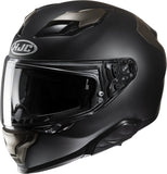 Casque Intégral Pour Moto Hjc F71 Advanced Fiberglass Titane Noir Semi-Mat Taille 06 Xs