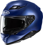 Casque Intégral Pour Moto Hjc F71 Advanced Fiberglass Bleu Métallisé Semi-Mat Taille 10 Xl