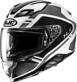 Casque Intégral Pour Moto Hjc F71 Advanced Fiberglass Mc5 Tozz Taille 07 S