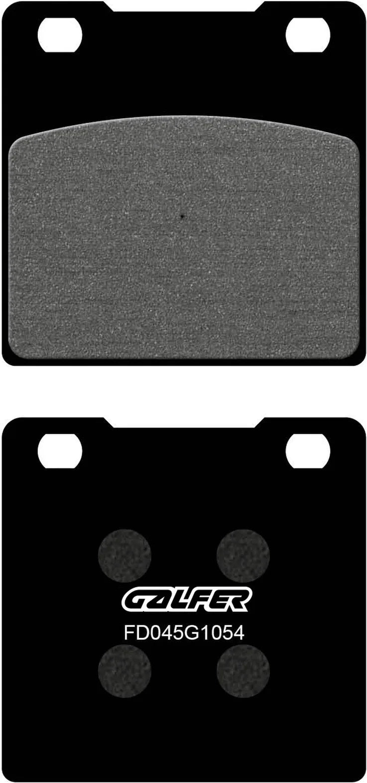 Rear Semi-Metal Brake Pads - Galfer Compatible With Suzuki Bandit 250 (1990)
