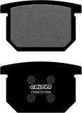 Front Semi-Metal Brake Pads - Galfer Compatible With Suzuki Vs 1400 Intruder (1987-1991)