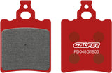 Rear Semi-Metal Trial Top Brake Pads - Galfer Compatible With Aprilia Europa 50 (1991)