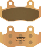 Rear Sintered Quads Brake Pads - Galfer Compatible With Hyosung St 7 700 (2010)