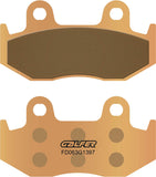 Front Sintered Quads Brake Pads - Galfer Compatible With Honda Cr 250 R (1984-1986)