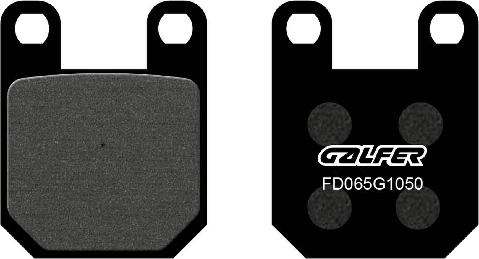 Rear Scooter Brake Pads - Galfer Compatible With Blata Enduro 125 (2007)