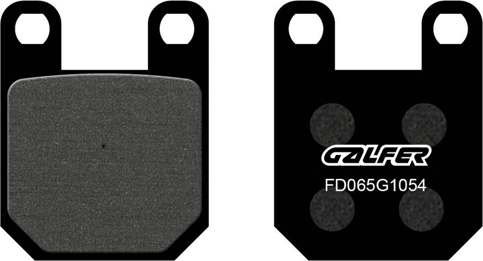 Front Semi-Metal Brake Pads - Galfer Compatible With Garelli 249 Trial Section (1995)