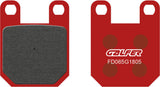 Rear Semi-Metal Trial Top Brake Pads - Galfer Compatible With Garelli 249 Trial Section (1995)