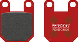 Front Semi-Metal Trial Top Brake Pads - Galfer Compatible With Italjet Dragster 50 (1998)