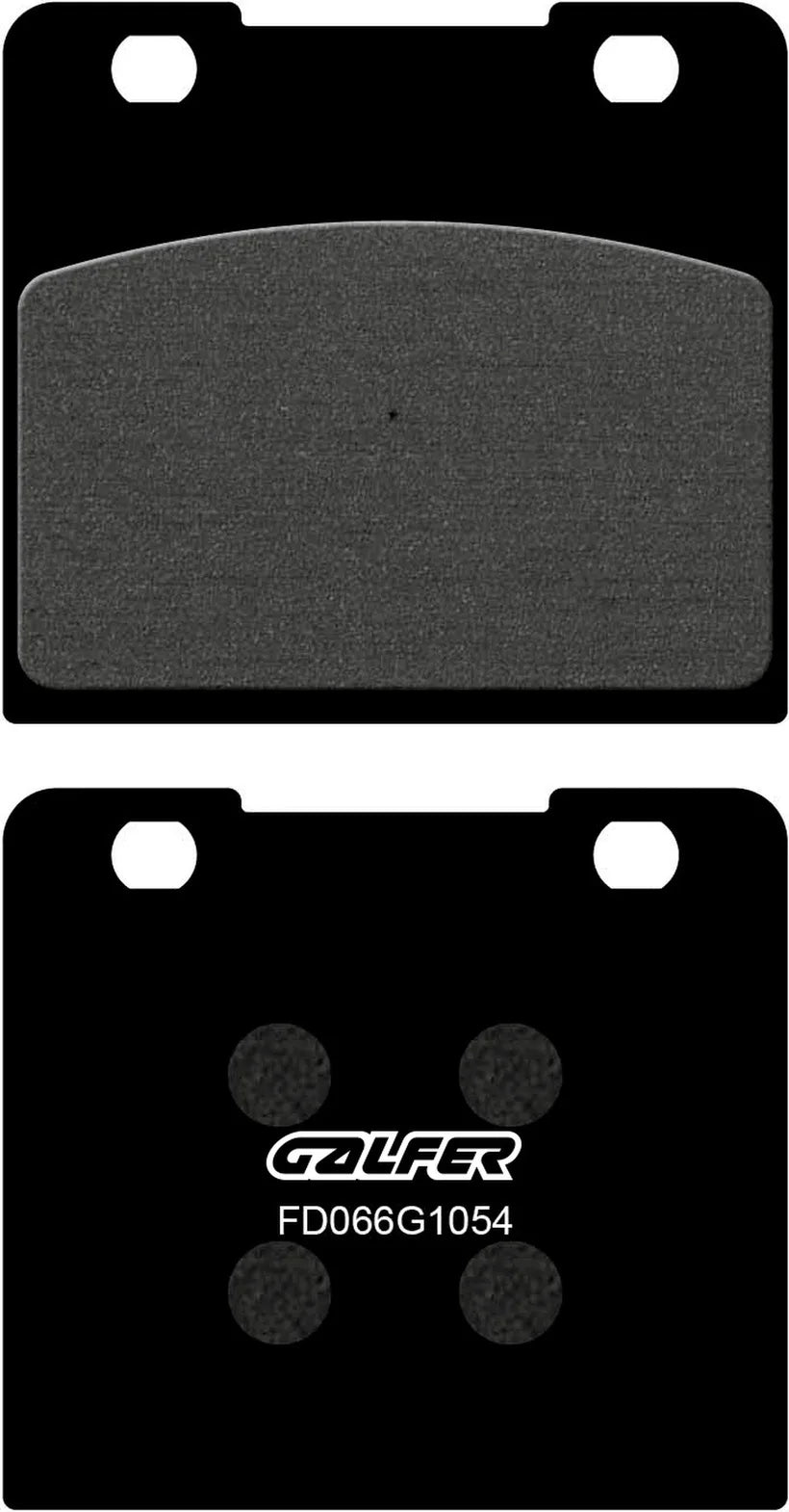 Front Semi-Metal Brake Pads - Galfer Compatible With Suzuki Gv 1400 Cavalcade (1987)