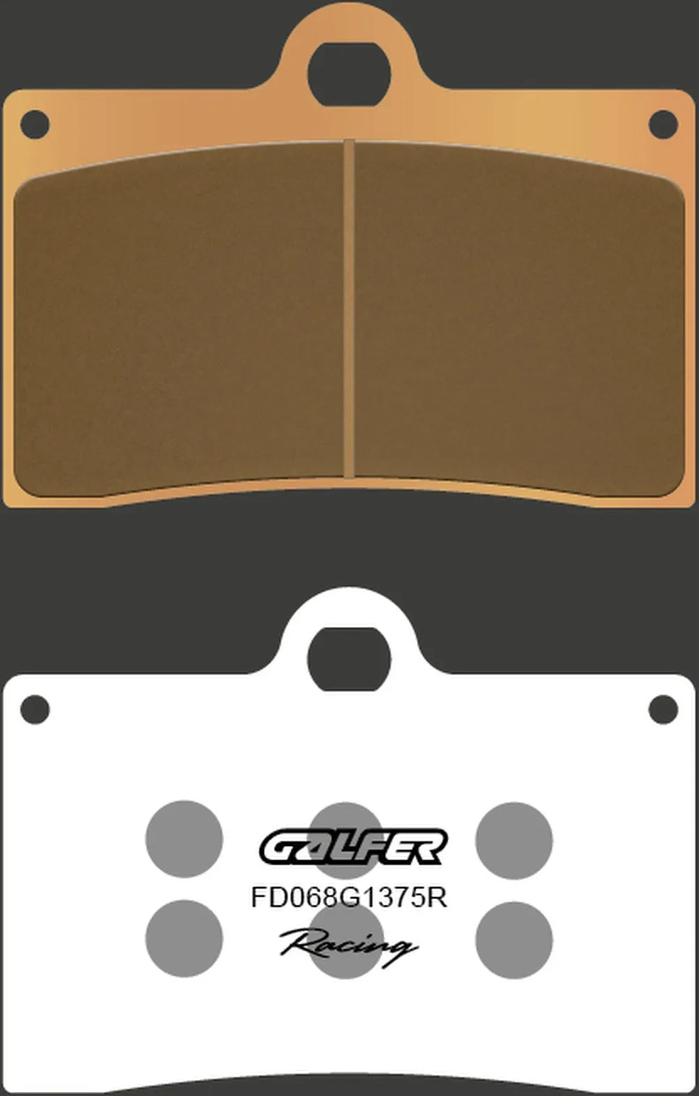 Plaquettes De Frein Avant Frittées Sport Racing - Galfer Compatible Avec Bimota V-Due 500 (1998)