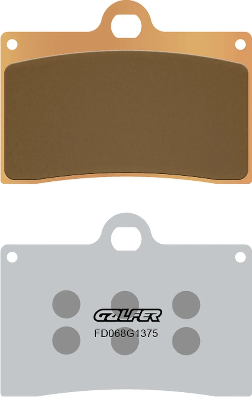 Plaquettes De Frein Avant Frittées Sport - Galfer Compatible Avec Bimota Sb 6 750 (1994)