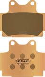 Rear Sintered Street Brake Pads - Galfer Compatible With Yamaha Fzr 250 R (1989)