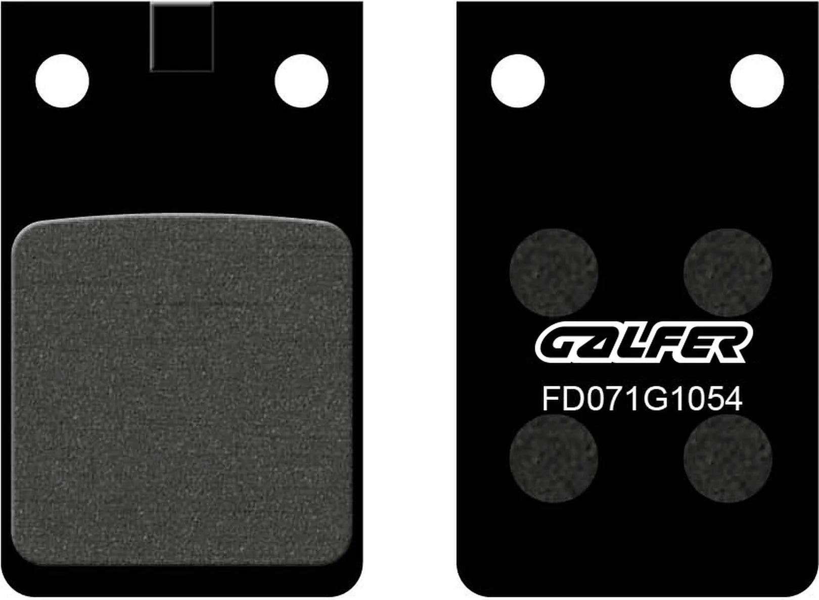 Plaquettes De Frein Avant Semi-Métal - Galfer Compatible Avec Aprilia Af1 50 (1985)