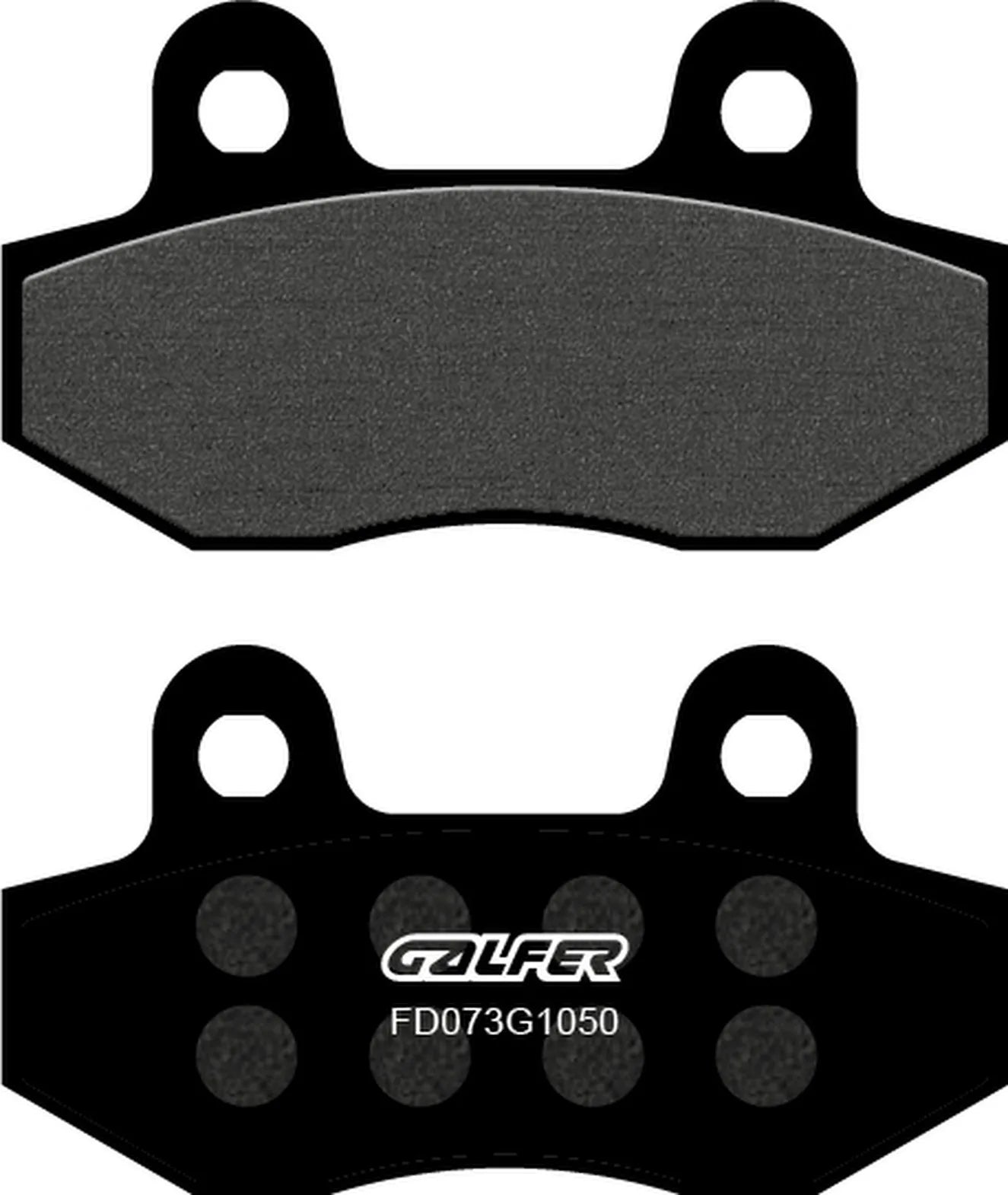 Rear Scooter Brake Pads - Galfer Compatible With Motom Dolcevita 150 (2007)