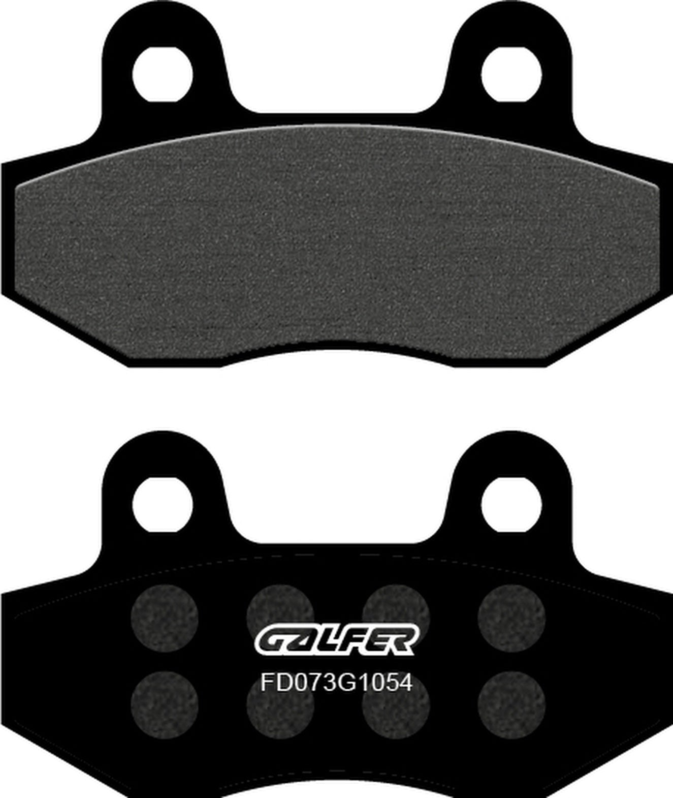 Rear Semi-Metal Brake Pads - Galfer Compatible With Blaney Xc 125 Trojan (2003)