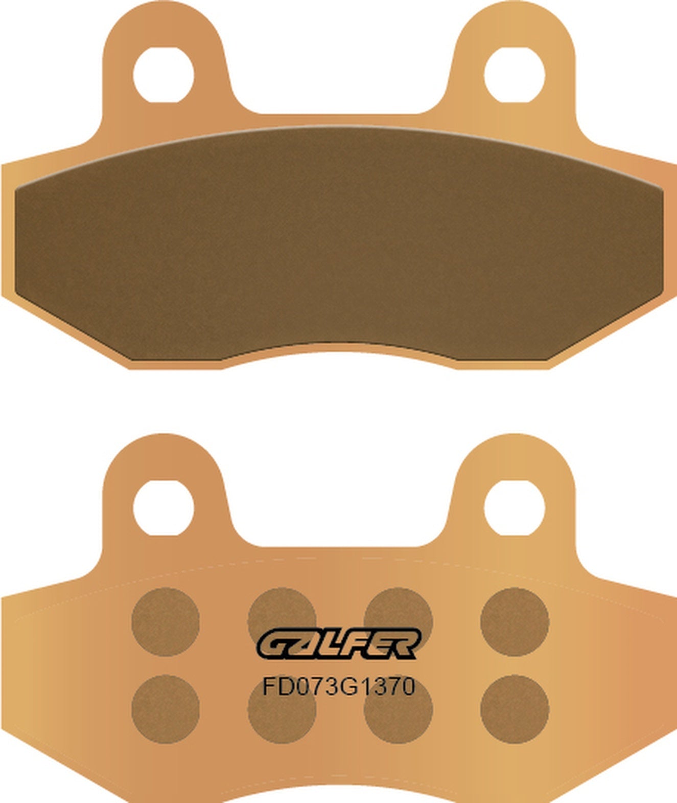 Front Sintered Street Brake Pads - Galfer Compatible With Generic Madison 110 (2013)