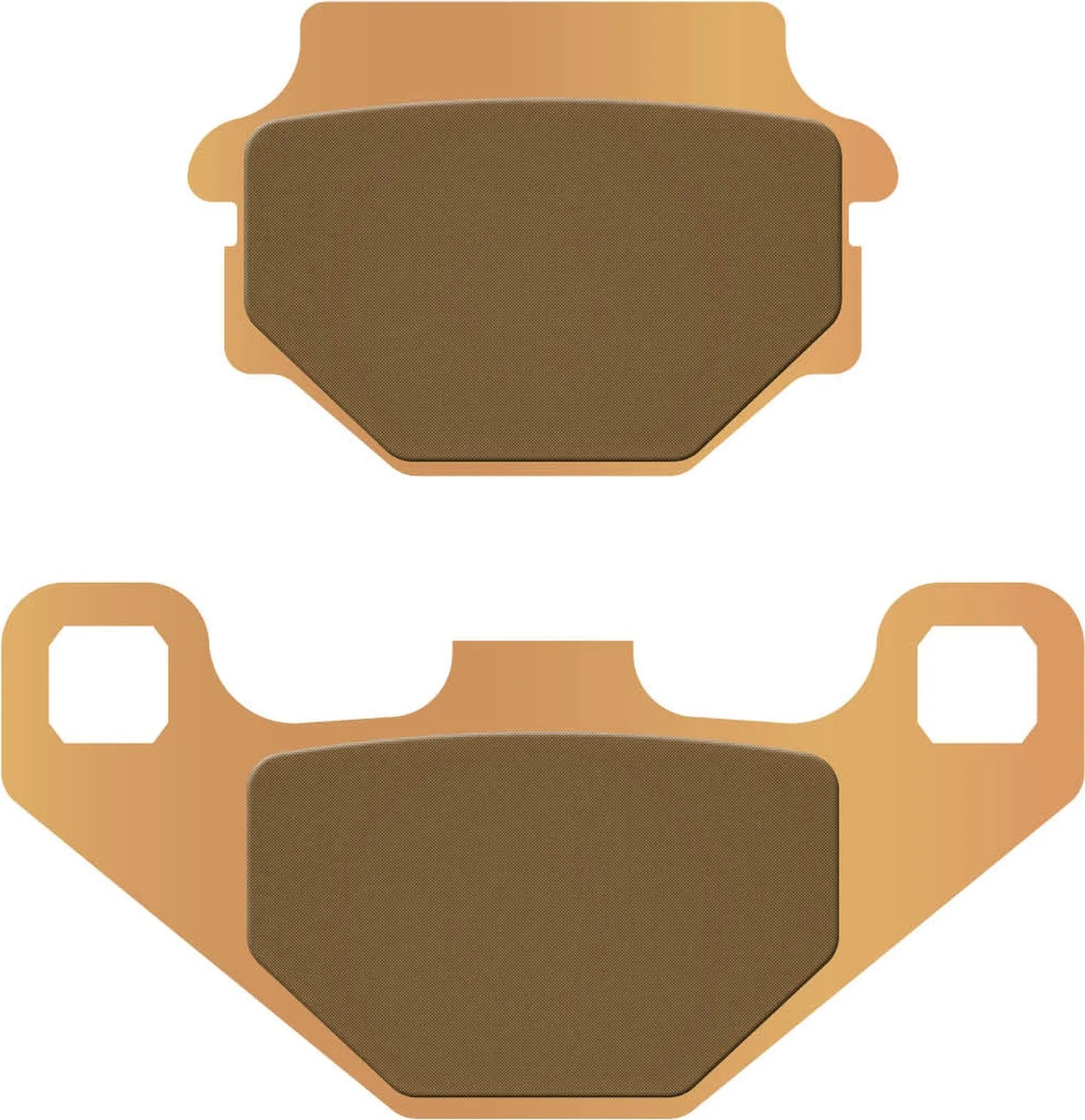 Rear Sintered Off-Road Brake Pads - Galfer Compatible With Kawasaki Klr 650 Tengai (1989-1991)