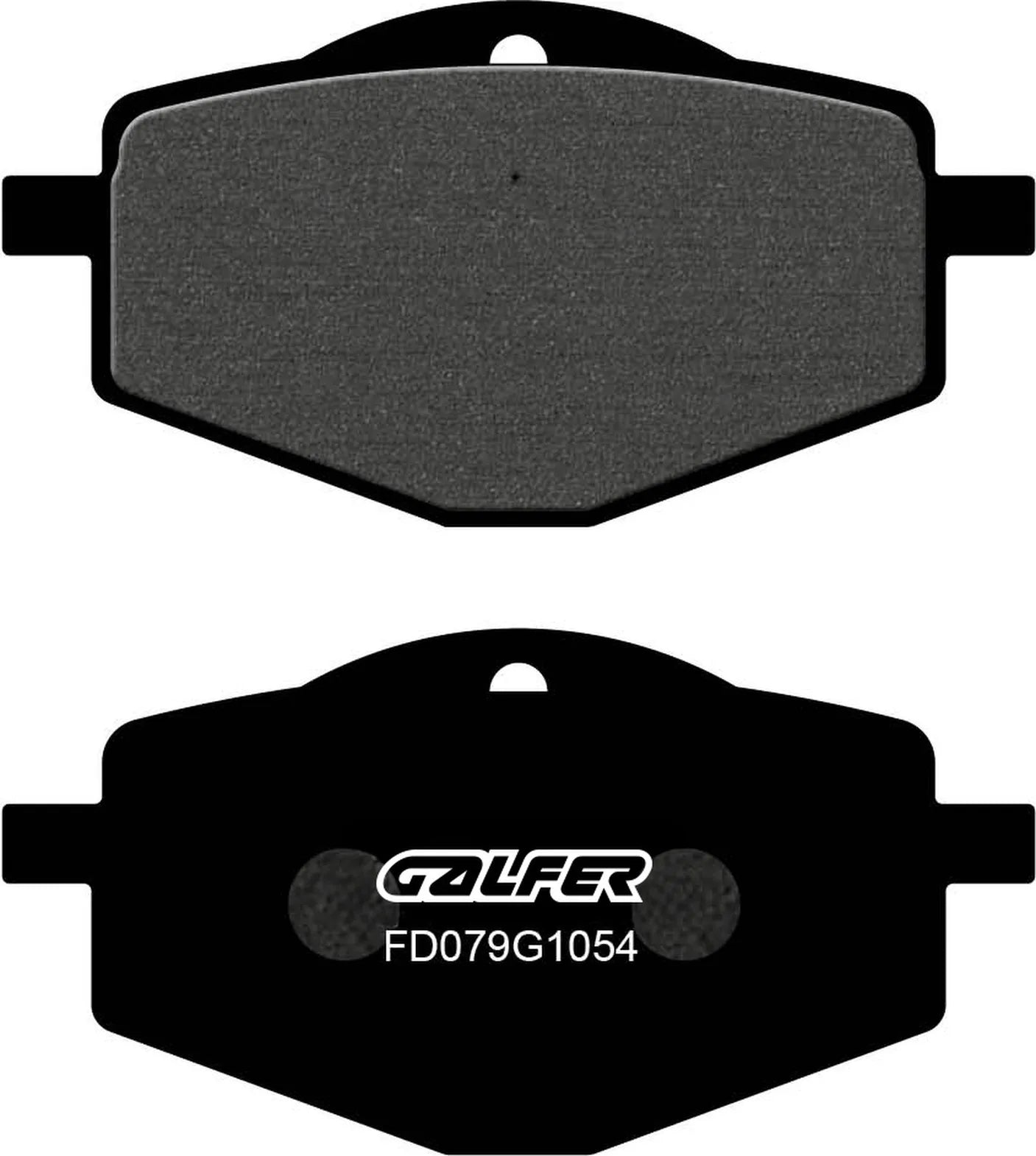 Front Semi-Metal Brake Pads - Galfer Compatible With Sachs Bee 50 (2008)