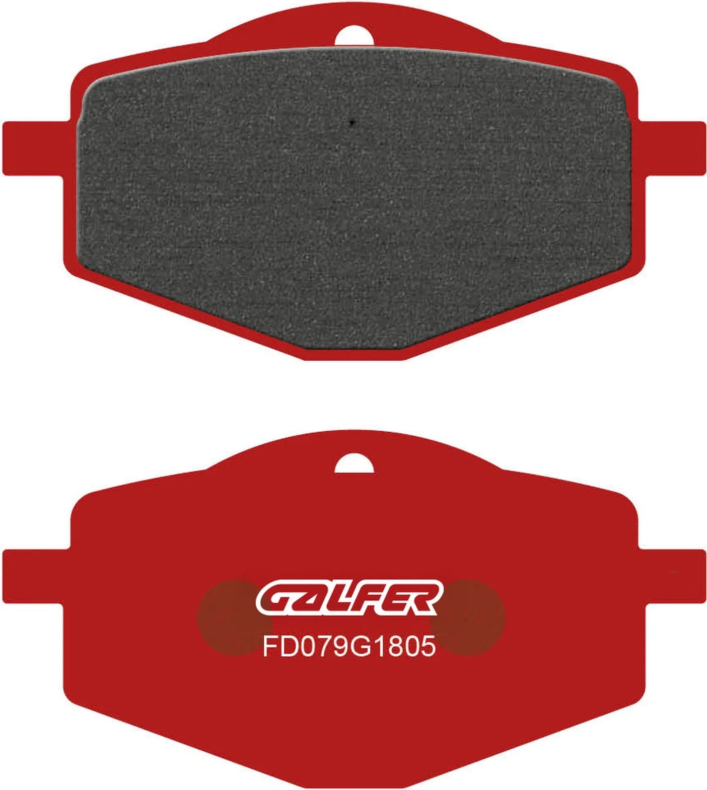 Plaquettes De Frein Arrière Semi-Métal Trial Top - Galfer Compatible Avec Ccm Xtr 250 (2009)