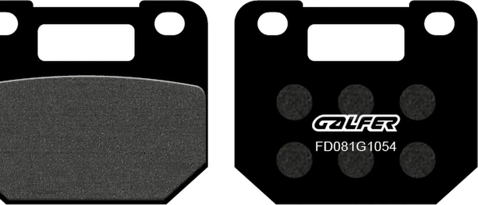 Front Semi-Metal Brake Pads - Galfer Compatible With Malcor Mtr Racer R Se 190 (2022)