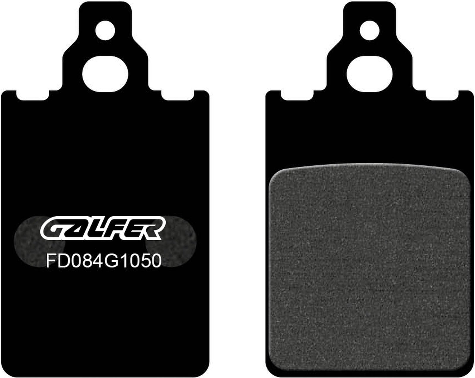 Rear Scooter Brake Pads - Galfer Compatible With Accossato Enduro 50 (1989)