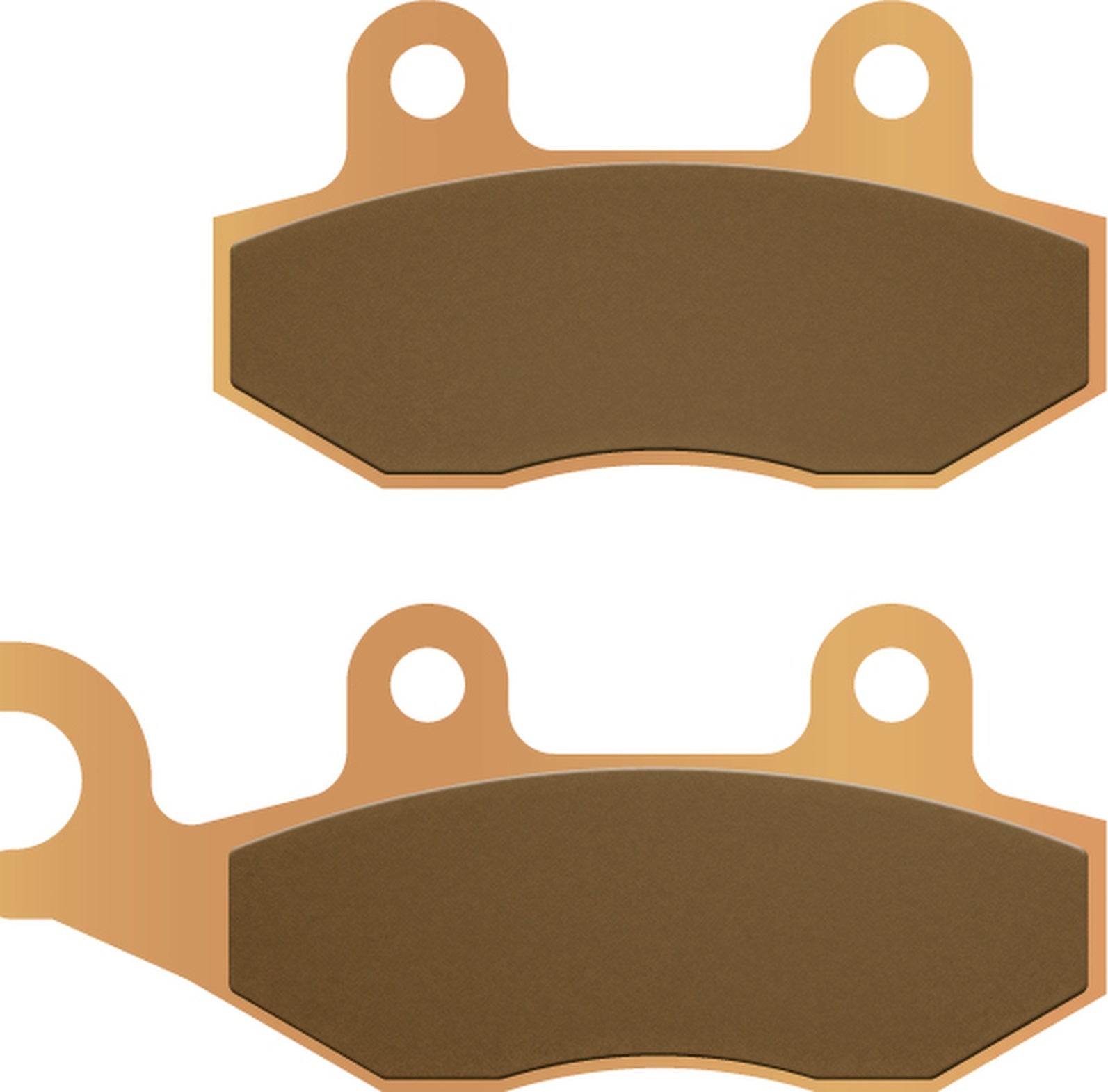 Rear Sintered Quads Brake Pads - Galfer Compatible With Atk Bullet 50 Cn N (1994)