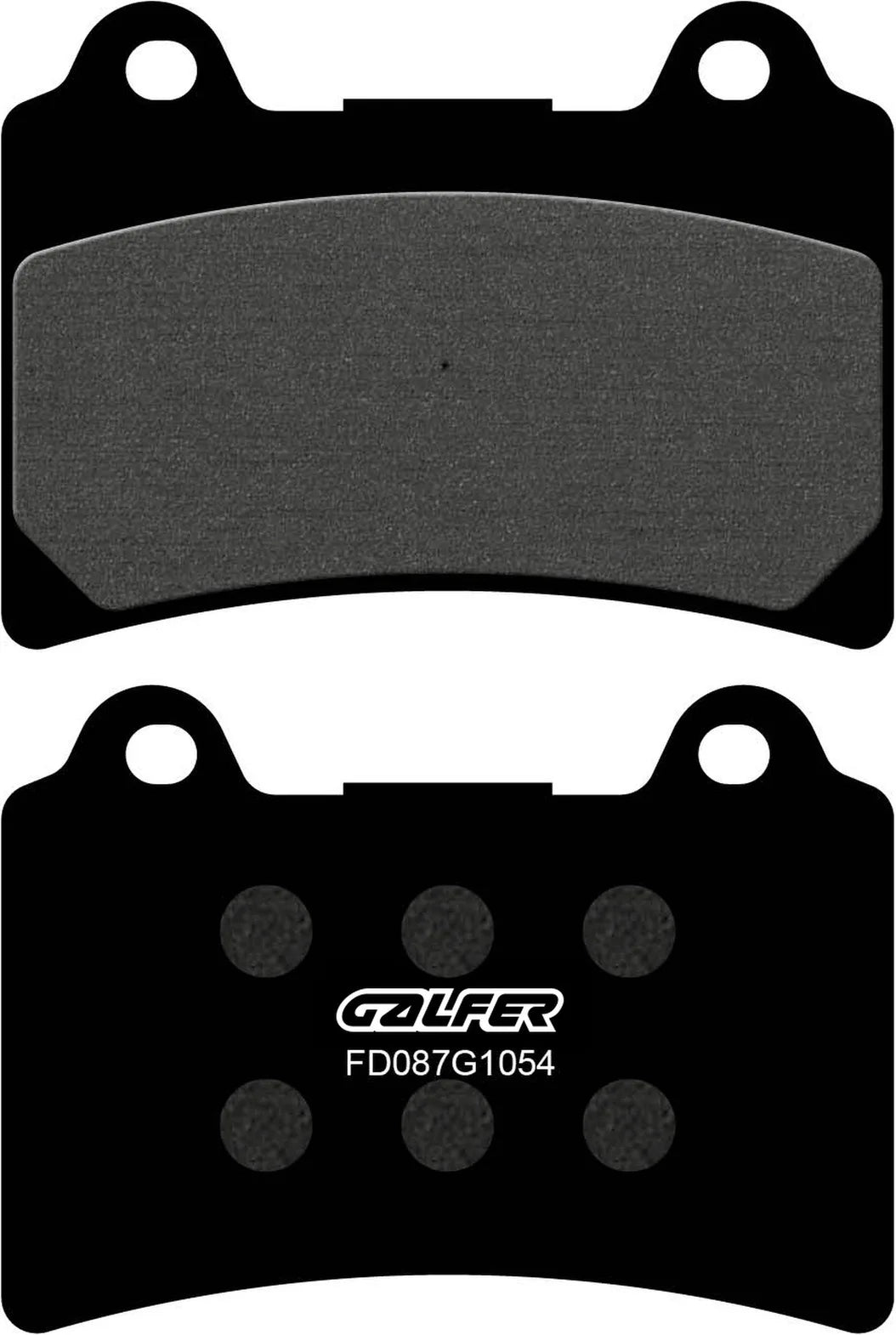 Plaquettes De Frein Avant Semi-Métal - Galfer Compatible Avec Hm Derapage 125 4T (2011)
