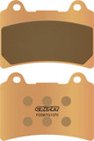 Front Sintered Street Brake Pads - Galfer Compatible With Hm Derapage 125 4T (2011)