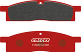Front Semi-Metal Trial Top Brake Pads - Galfer Compatible With Yamaha Yz 85 Lw (2018-2023)