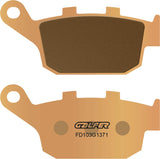 Rear Sintered Street Brake Pads - Galfer Compatible With Honda Cb 250 Hornet (1996)