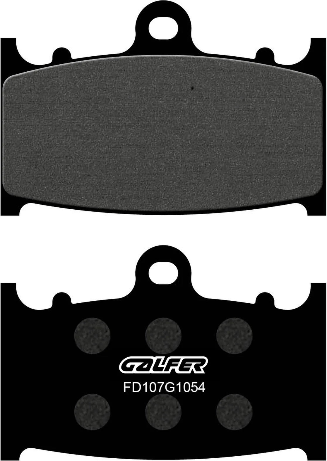 Plaquettes De Frein Avant Semi-Métal - Galfer Compatible Avec Gasgas Sm 125 (2001-2004)
