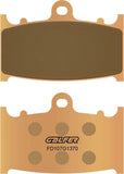 Front Sintered Street Brake Pads - Galfer Compatible With Kawasaki Kr-1 S 250 C2 (1990)