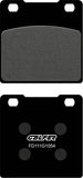 Rear Left Semi-Metal Brake Pads - Galfer Compatible With Suzuki Gsf 600 Bandit N