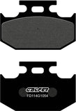 Rear Semi-Metal Brake Pads - Galfer Compatible With Kawasaki Kdx 200 (1989)