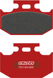 Rear Semi-Metal Trial Top Brake Pads - Galfer Compatible With Yamaha Yz 250 W Rally (1990-1991)