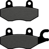 Rear Semi-Metal Brake Pads - Galfer Compatible With Daelim Roadwin 250 R Fi (2011)