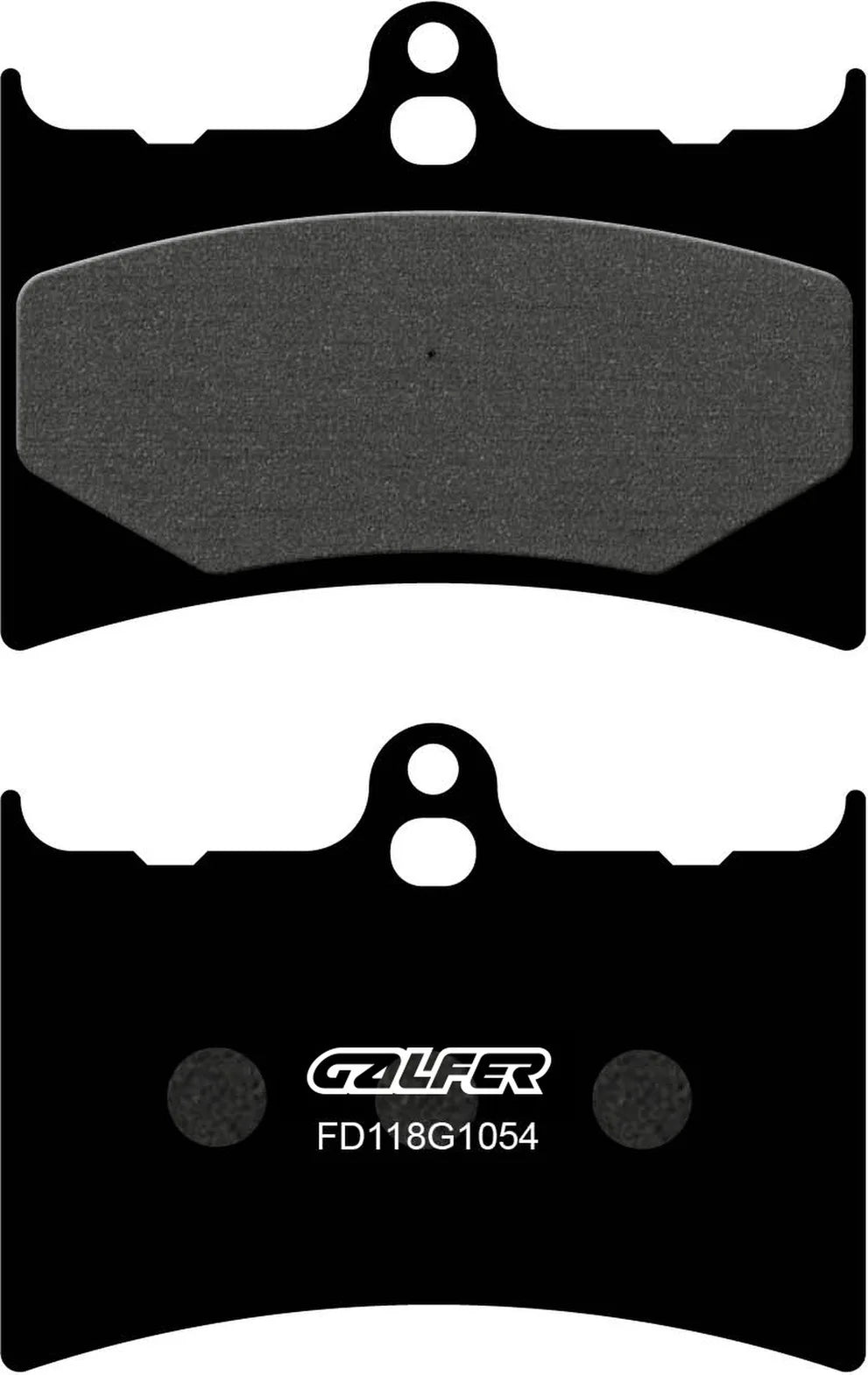 Plaquettes De Frein Avant Semi-Métal - Galfer Compatible Avec Aprilia Europa 125 (1991)