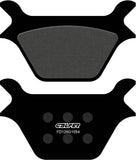 Rear Semi-Metal Brake Pads - Galfer Compatible With Harley-Davidson Fxstc 1340 Softail Custom (1990)