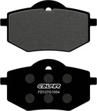 Front Semi-Metal Brake Pads - Galfer Compatible With Yamaha Xv 250 Virago (1991-1992)