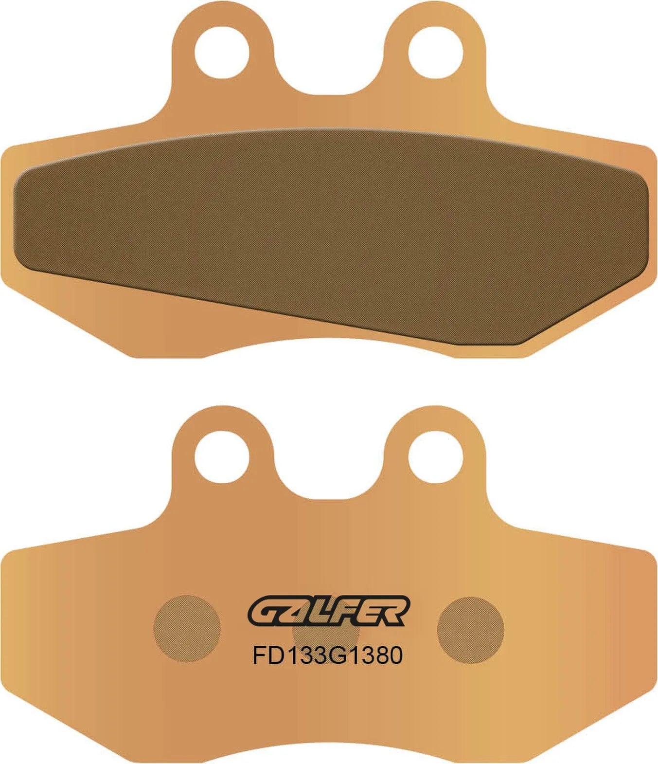Front Sintered Scooter Brake Pads - Galfer Compatible With Sachs Mad Ass 50 (2005)