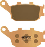 Rear Sintered Street Brake Pads - Galfer Compatible With Suzuki Gsx 250 R (2017)
