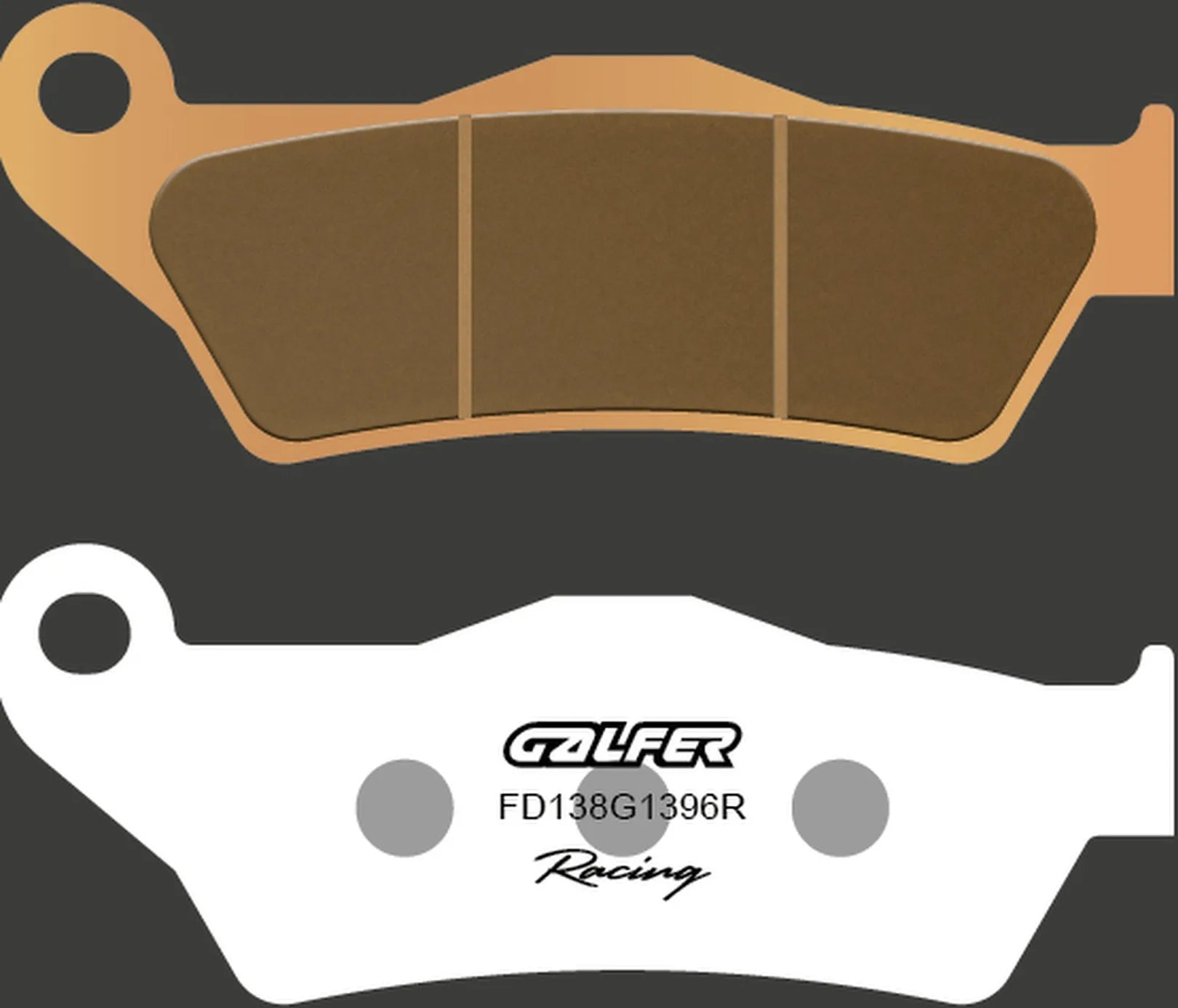 Plaquettes De Frein Avant Frittées Racing Off-Road - Galfer Compatible Avec Husaberg 250 Te (2011)