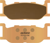 Front Sintered Scooter Brake Pads - Galfer Compatible With Yamaha Xvs 950 (2013)