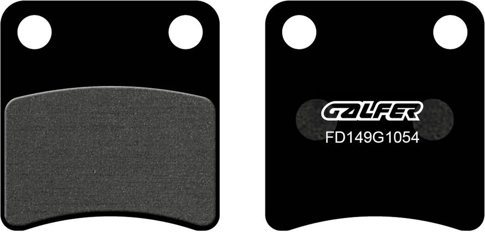 Plaquettes De Frein Avant Semi-Métal - Galfer Compatible Avec Daelim Message 50 (1998)