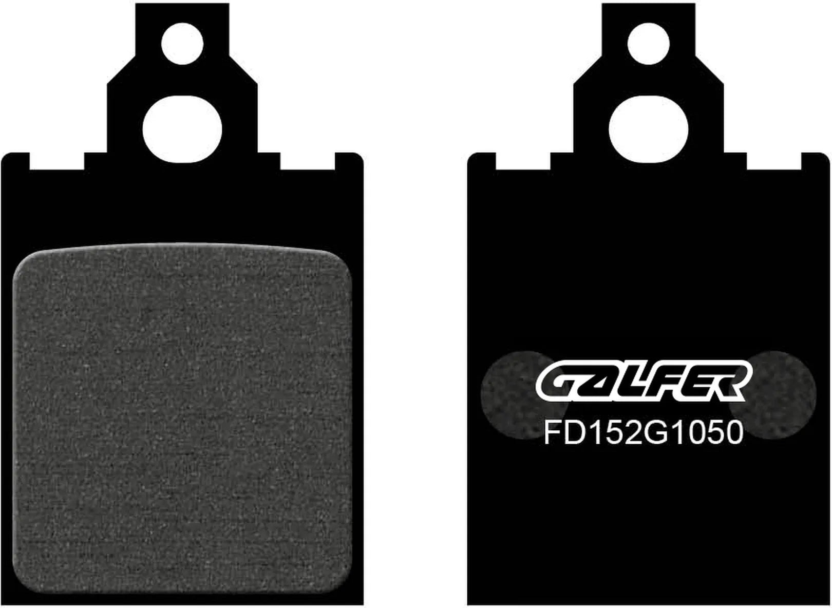 Front Scooter Brake Pads - Galfer Compatible With Lml Star Bicolor Vintage 125 4T (2010)