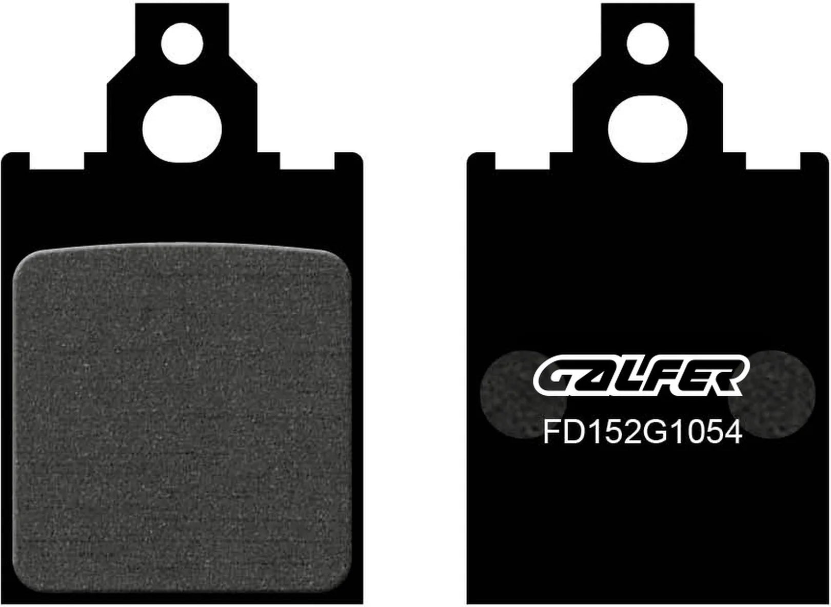 Front Semi-Metal Brake Pads - Galfer Compatible With Piaggio Skipper 125 (1993-1997)