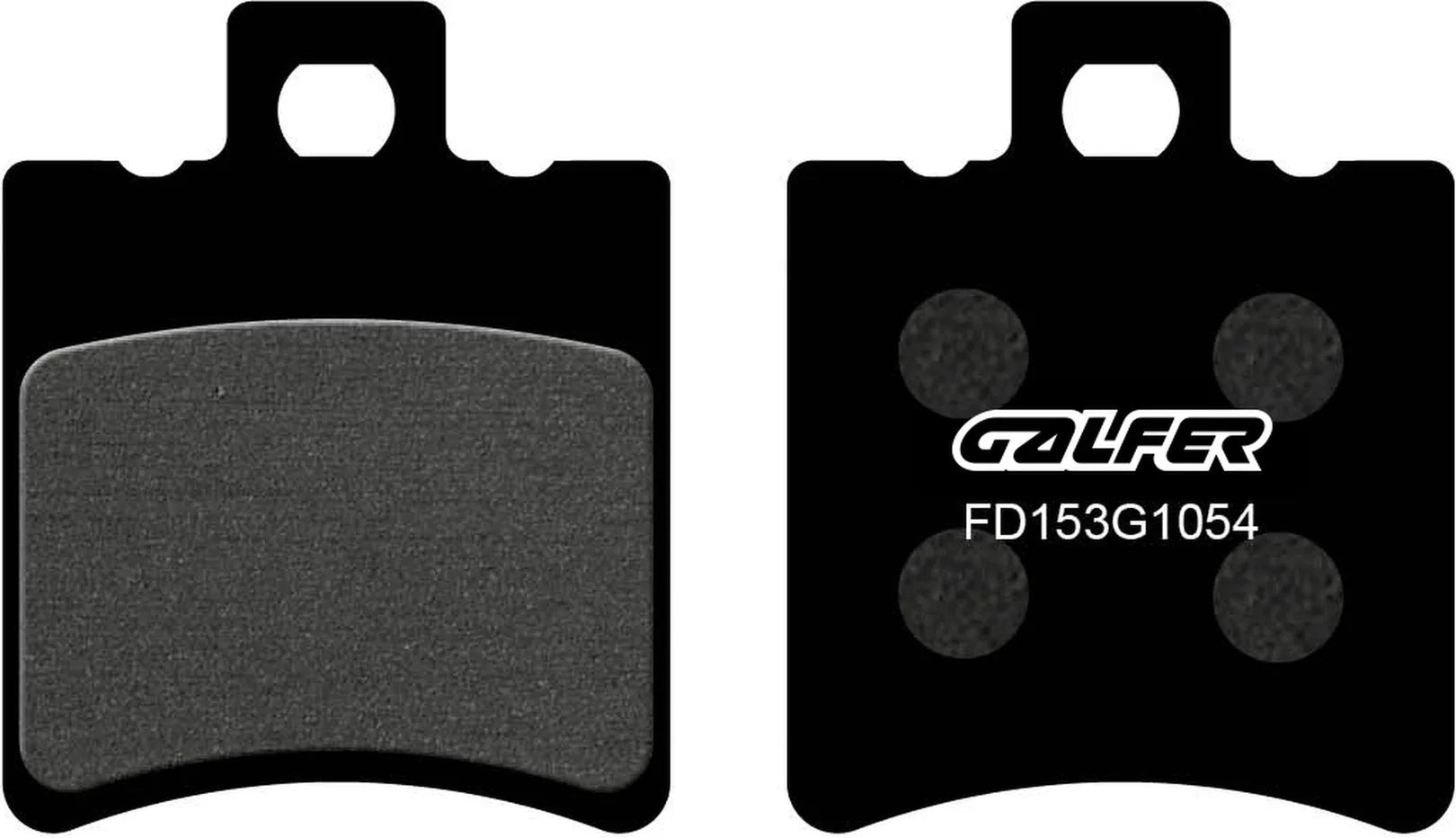 Front Semi-Metal Brake Pads - Galfer Compatible With Piaggio Typhoon-X 50 (1999-2010)