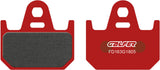 Rear Semi-Metal Trial Top Brake Pads - Galfer Compatible With Honda Vtr 1000 Sp-1 Kit