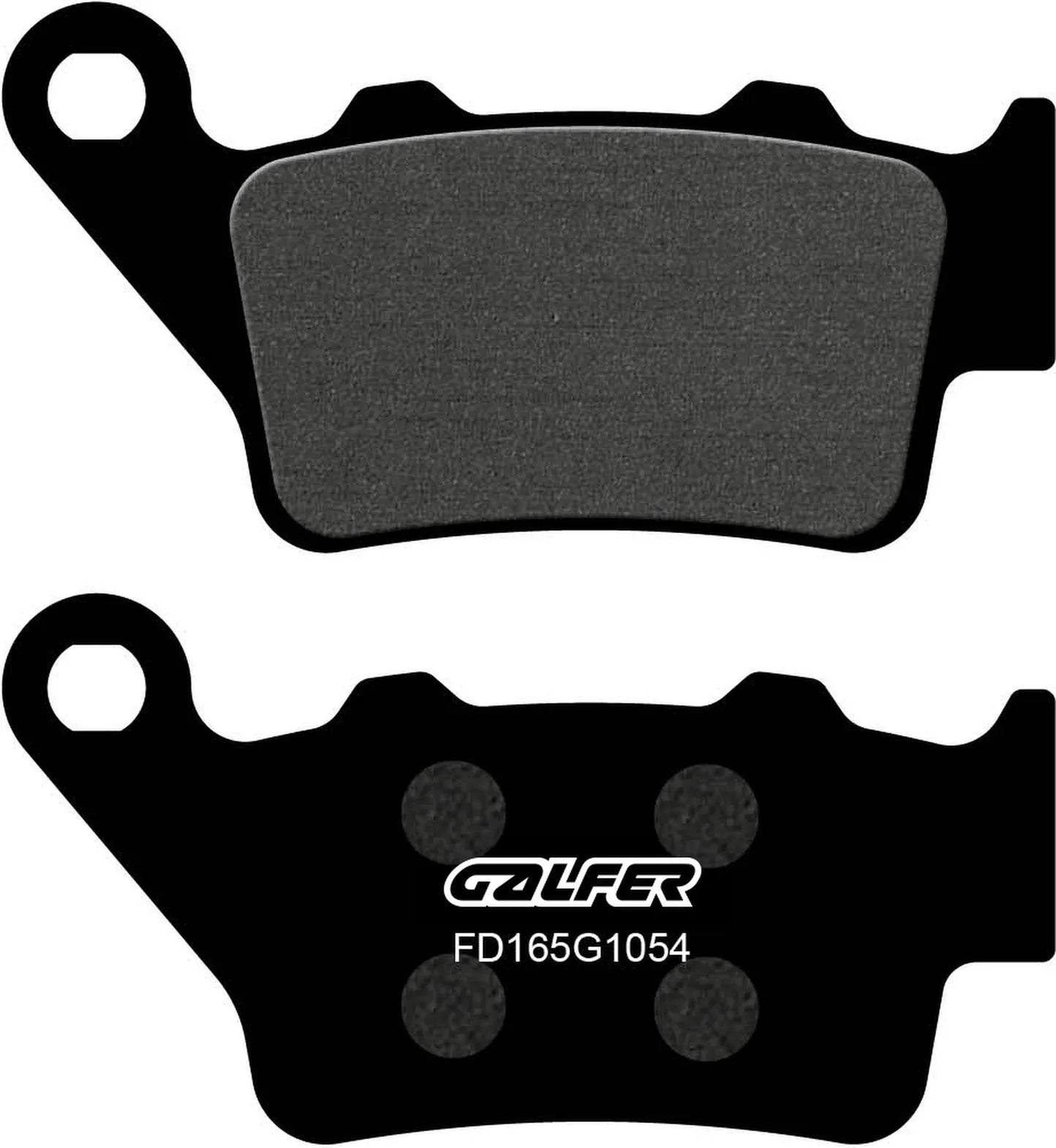 Rear Semi-Metal Brake Pads - Galfer Compatible With Vertemati C500 (2001)